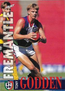 1996 Select AFL #370 Tony Godden Front